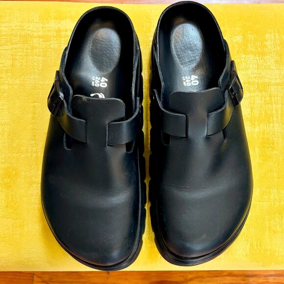 Birkenstock Papillio Boston Chunky Clog - Black - Womens Size: US 9-9.5 / EU 40 - Picture 3 of 9